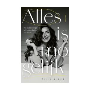 Yeliz Çiçek op de cover van haar boek 'Alles is mogelijk'