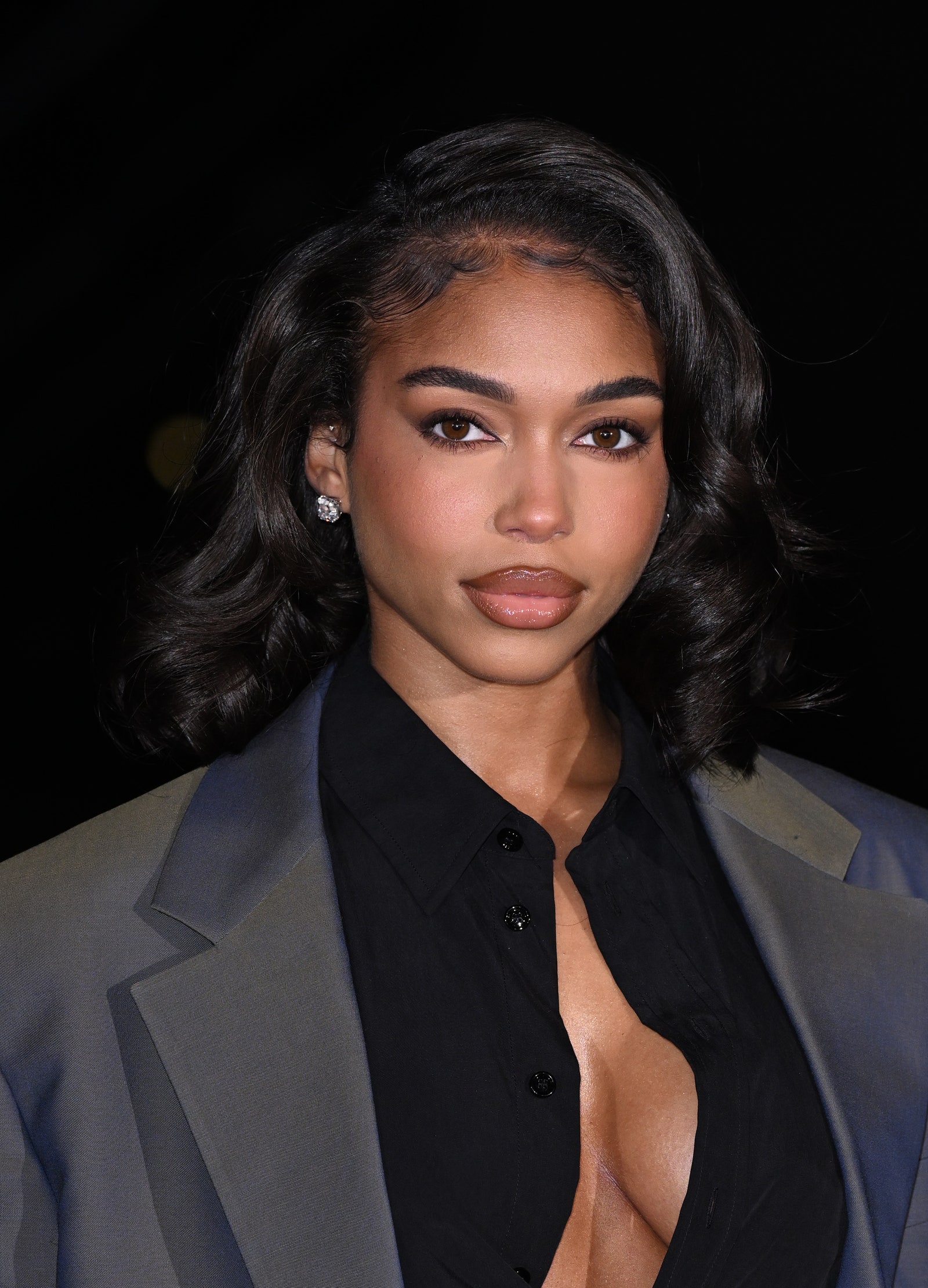 lori harvey donkerbruin haar