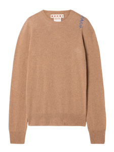 cafe latte trui, bruine trui