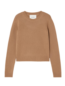 cafe latte trui, bruine trui