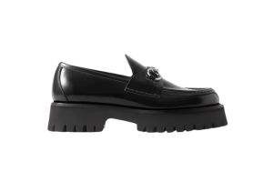zwarte loafers gucci
