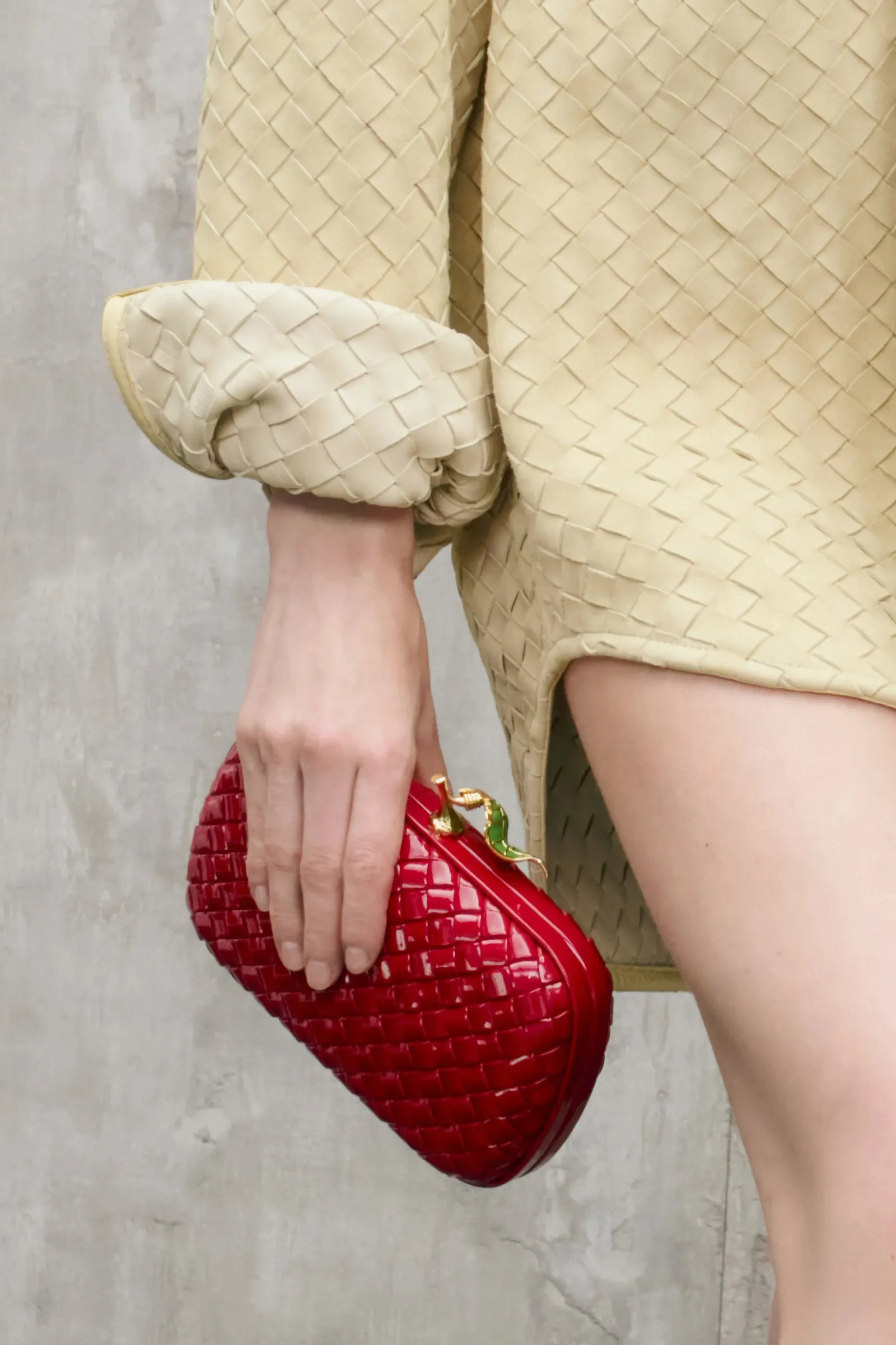 Bottega Veneta lente/zomer 2025-collectie nagels