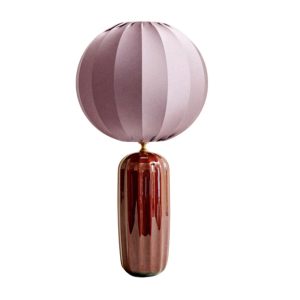 Bordeauxrode lamp van Sézane