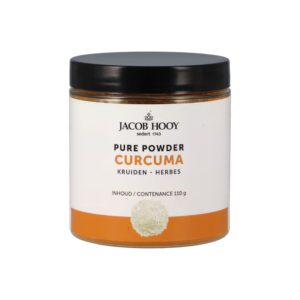 Kurkuma poeder Jacob Hooy voor artikel over kurkuma voordelen