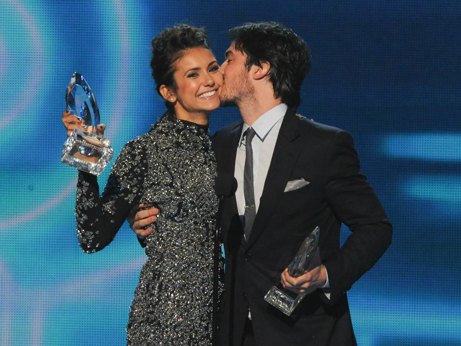 Nina Dobrev en Ian Somerhalder