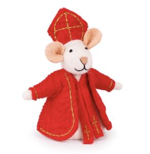 Sintermuis cadeau kind vilten popje