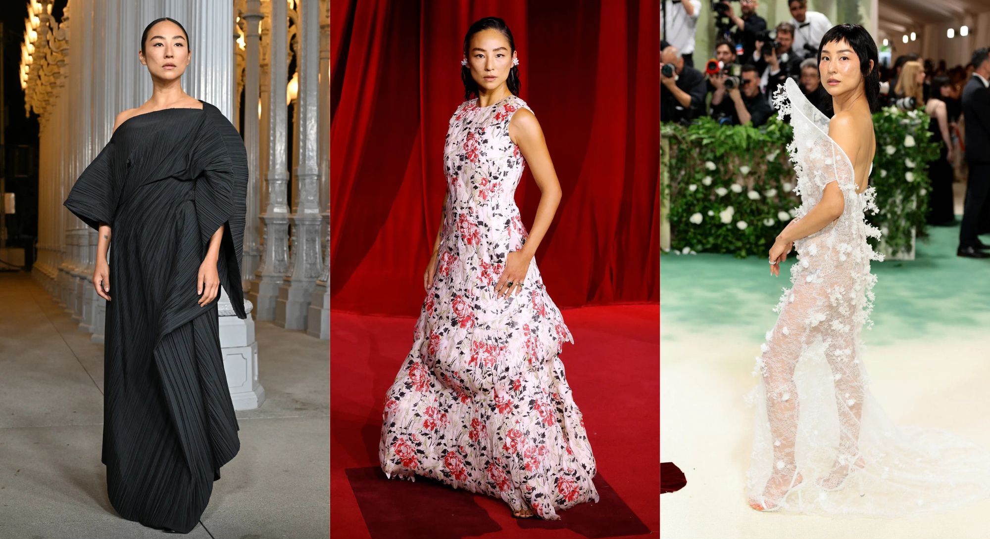 Greta Lee was een van de best geklede beroemdheden van 2024