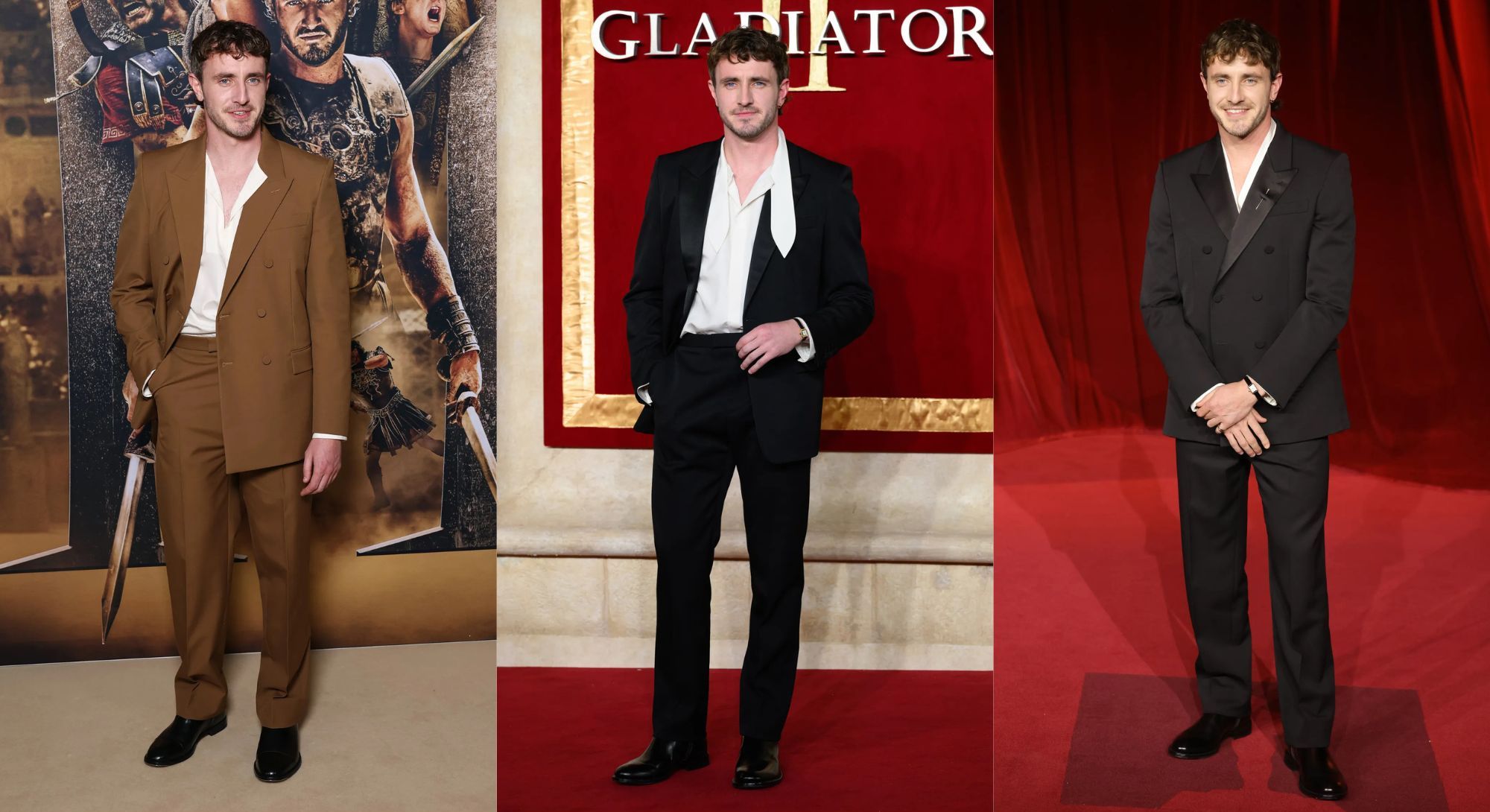 Een paar looks van Paul Mescal van het afgelopen jaar