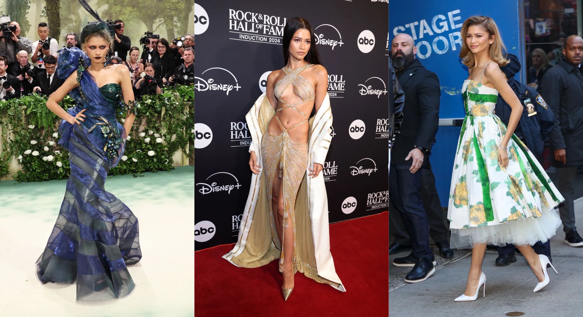 Een paar looks van Zendaya van het afgelopen jaar