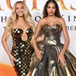 Beyoncé en Blue Ivy in matching looks