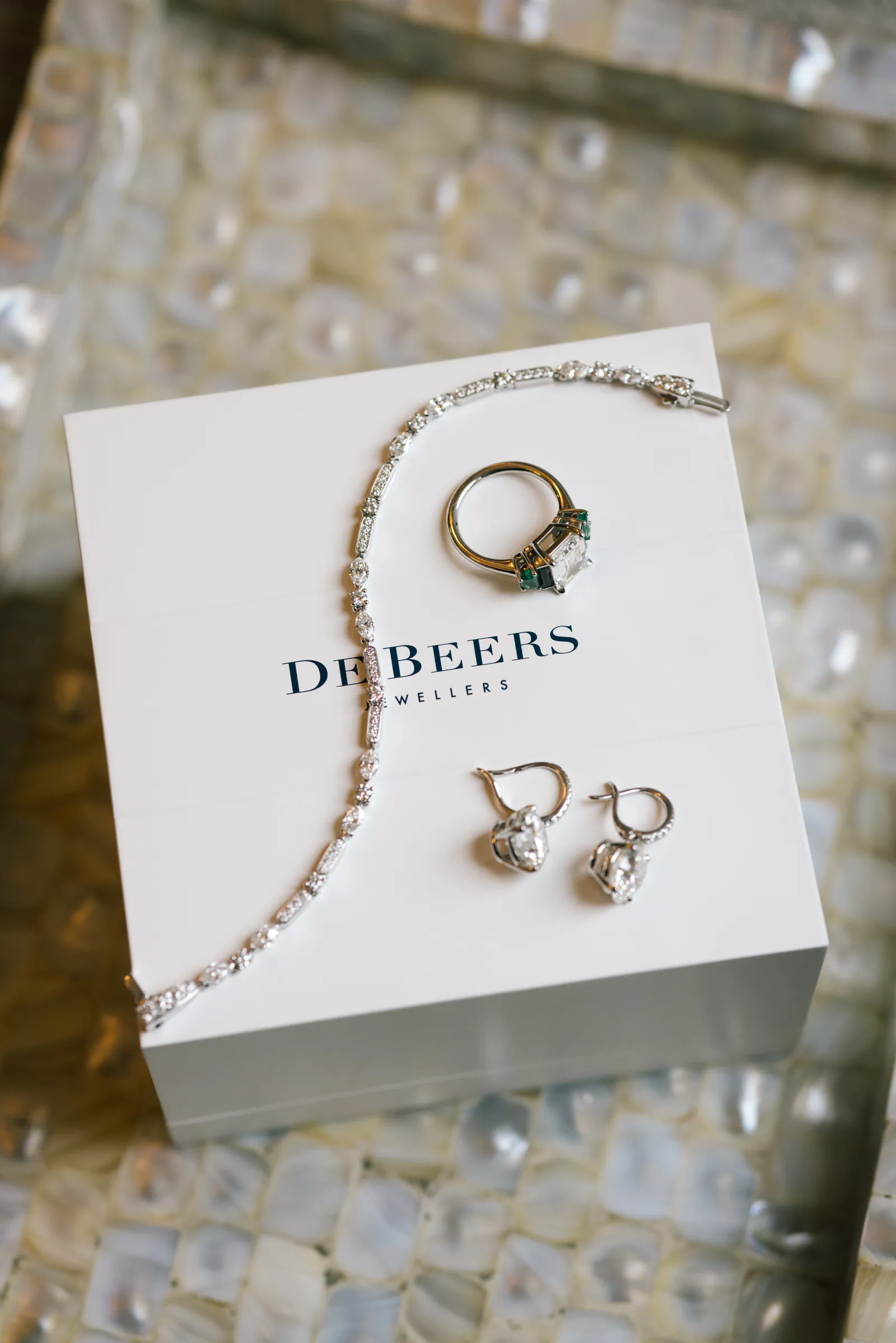 Sieraden van de bruid