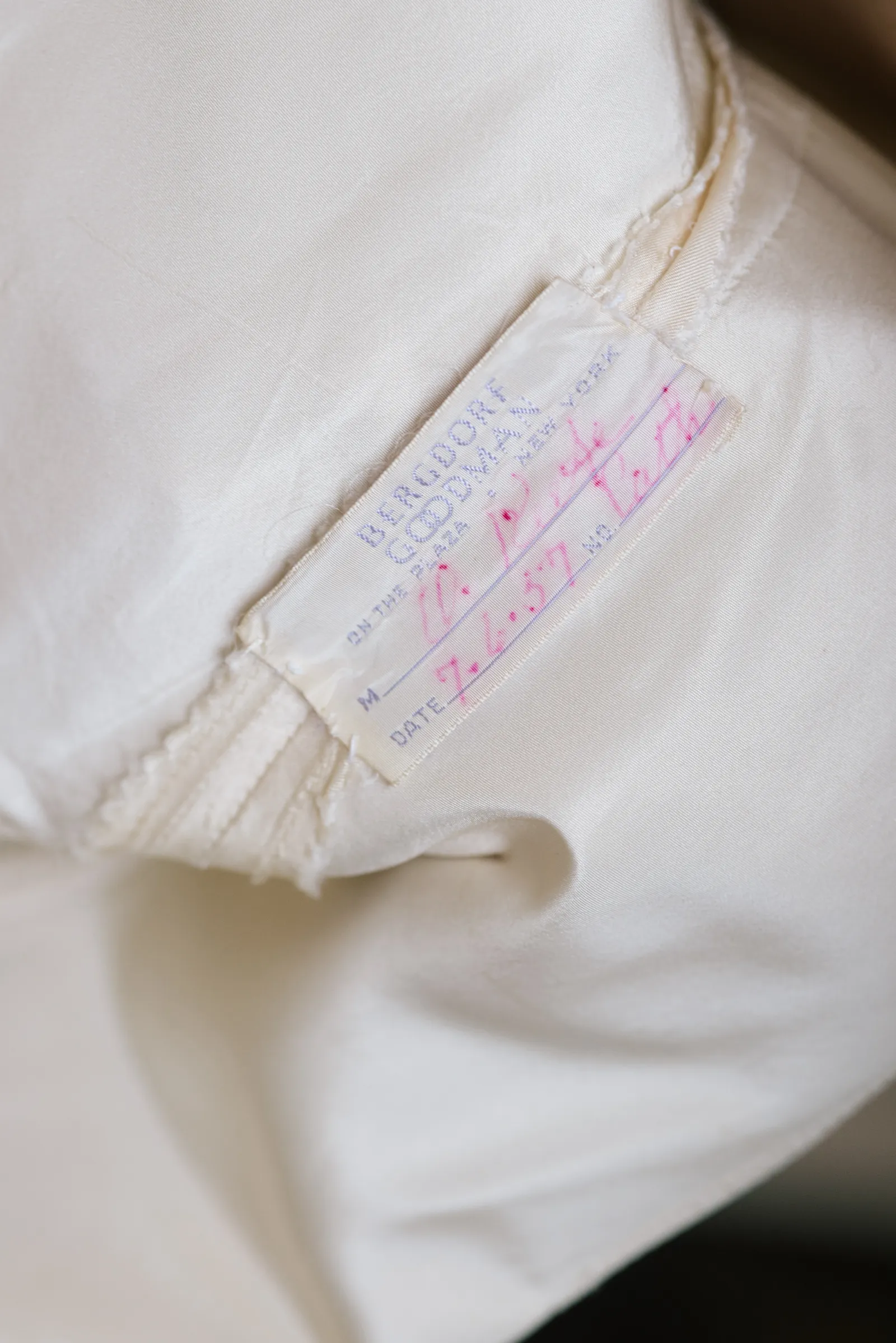 De bruidsjurk van Lilah Ramzi