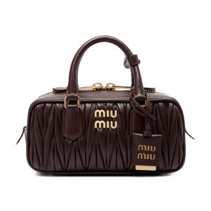 Bruine tas van Miu Miu