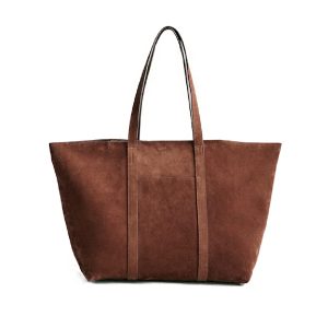 Suède tote van Sézane