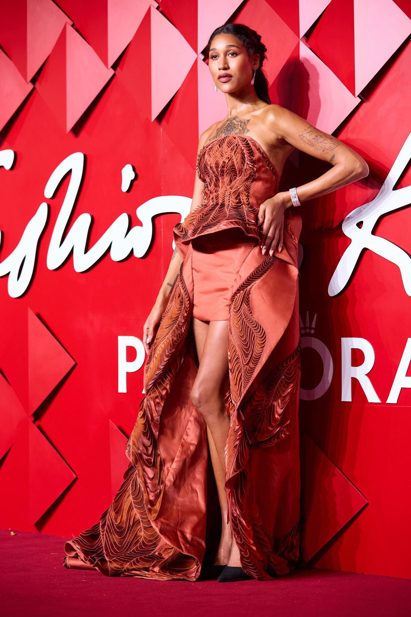 Gia Bab bij de Fashion Awards 2024
