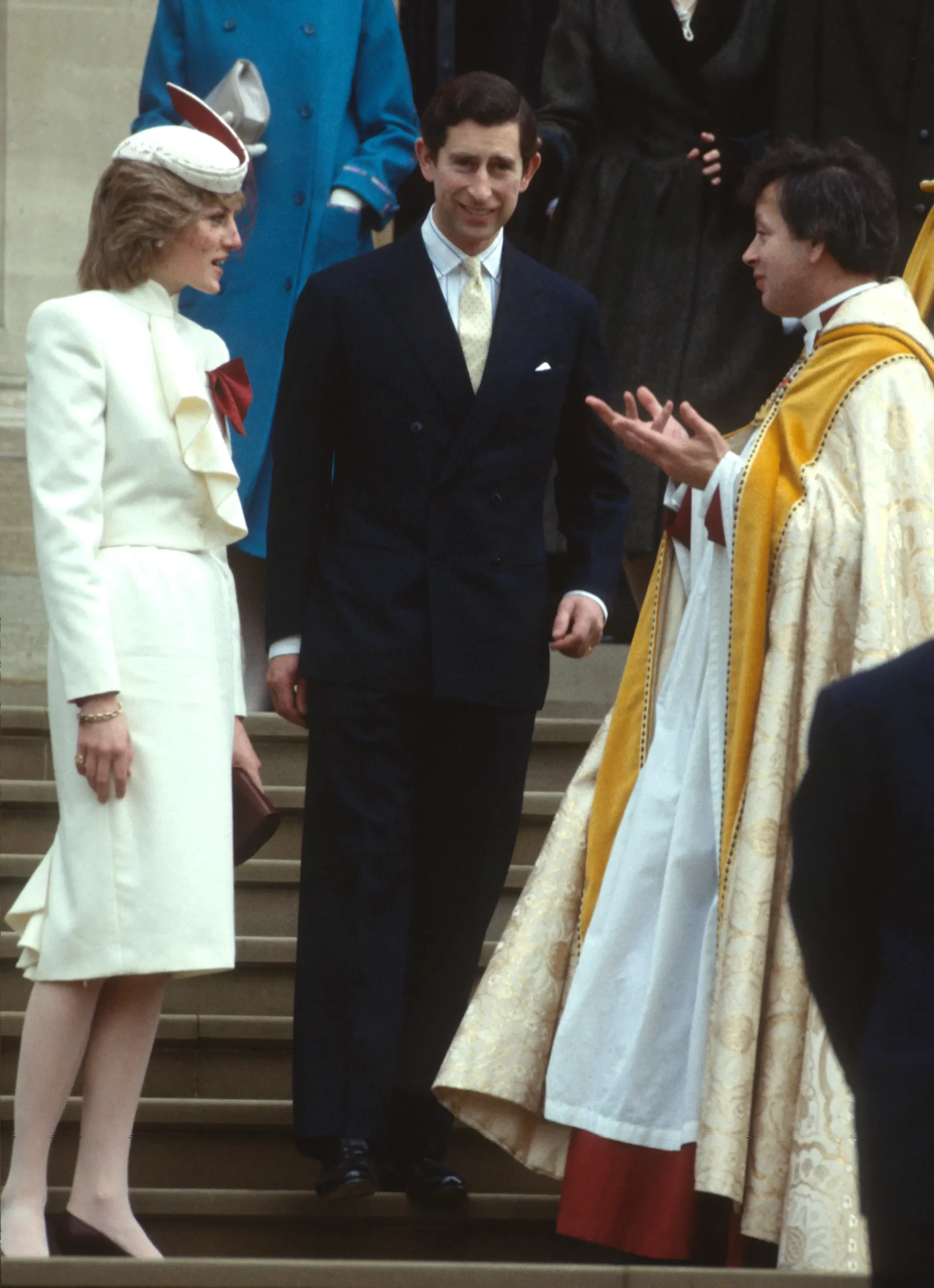 De kerstlook van prinses Diana in 1983