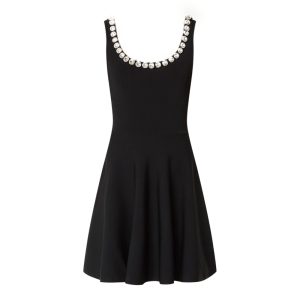 Jurk met strass van Sandro