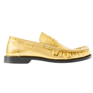 Loewe gouden loafers