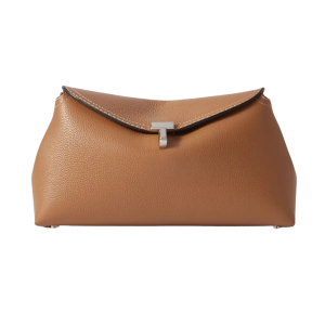 toteme t-lock clutch leer