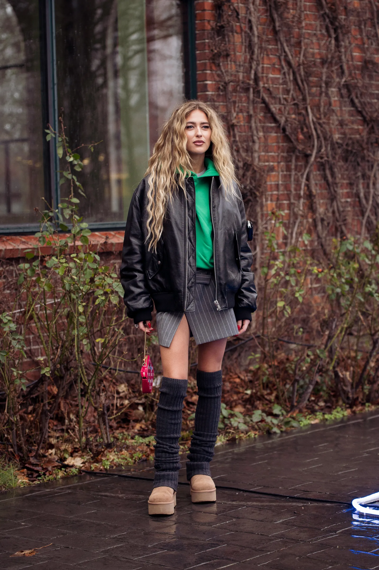 Uggs met beenwarmers