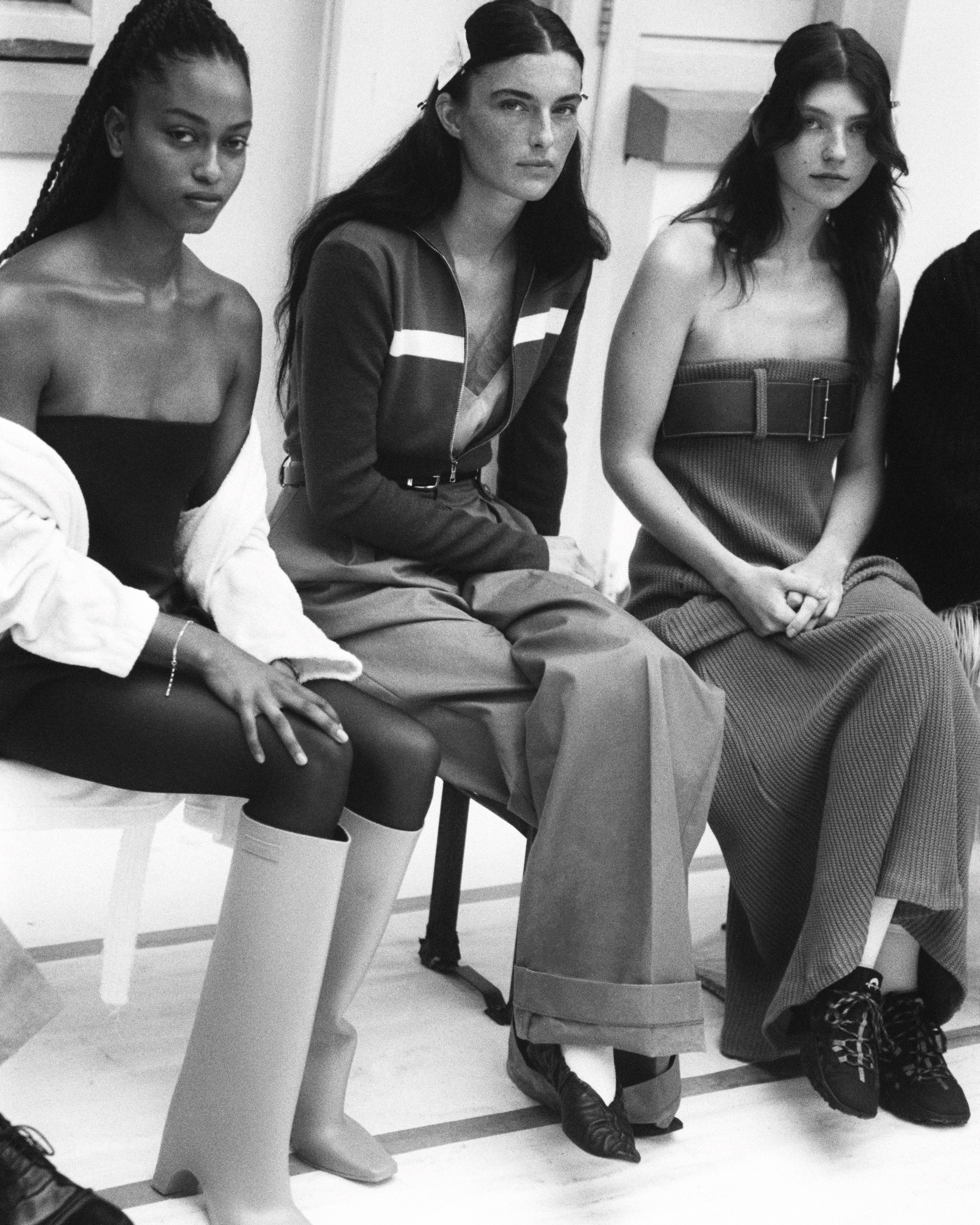 Modellen van Vogue's Model Search