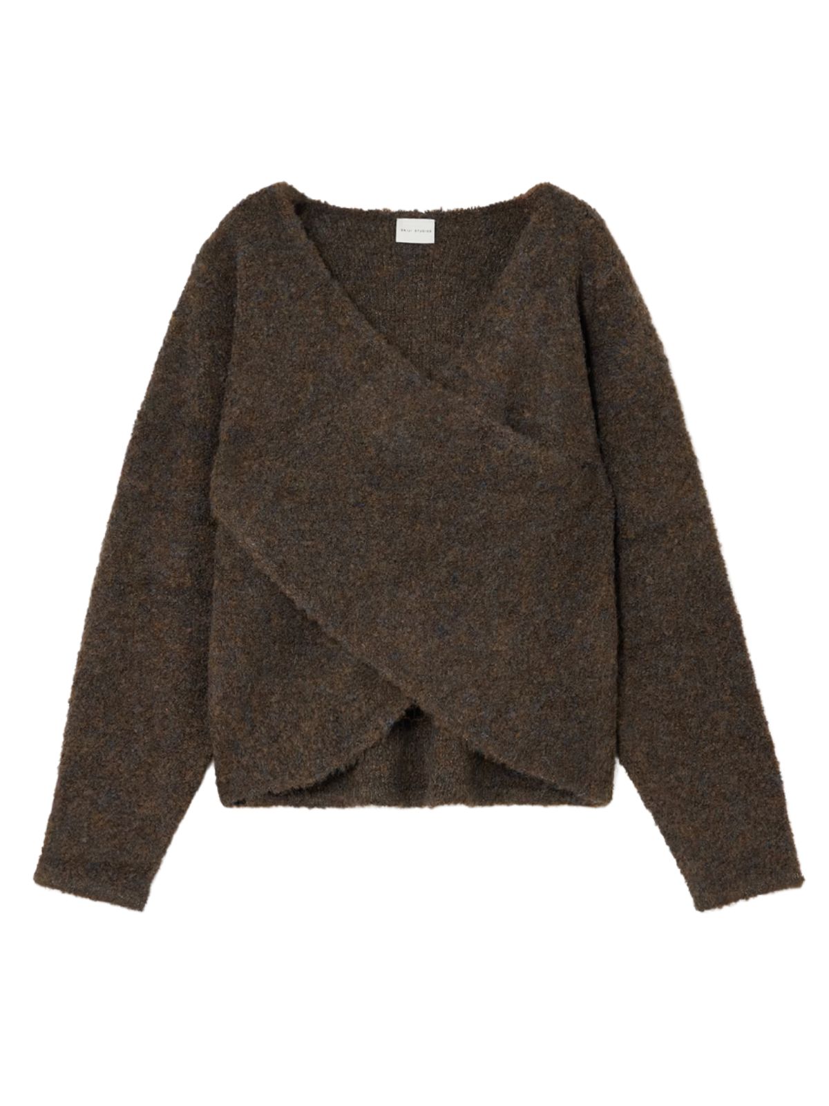 DANISH ENDURANCE Dames Trui, Merino Wol Kasjmier Mix, Sweater met Hoge Nek voor Vrouwen, Luxueus Zacht Bruin S