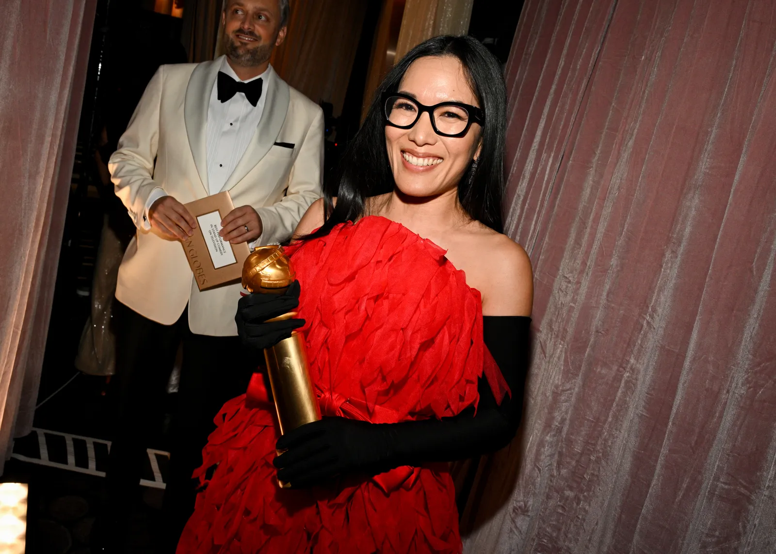 Ali Wong bij Golden Globes