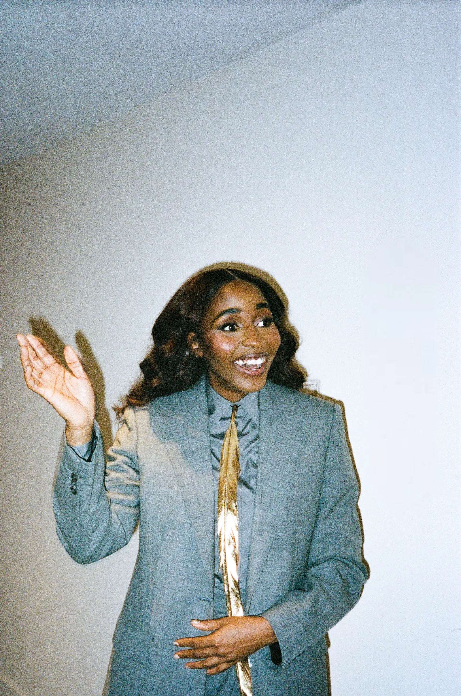 Ayo Edibiri Golden Globes 2025-look