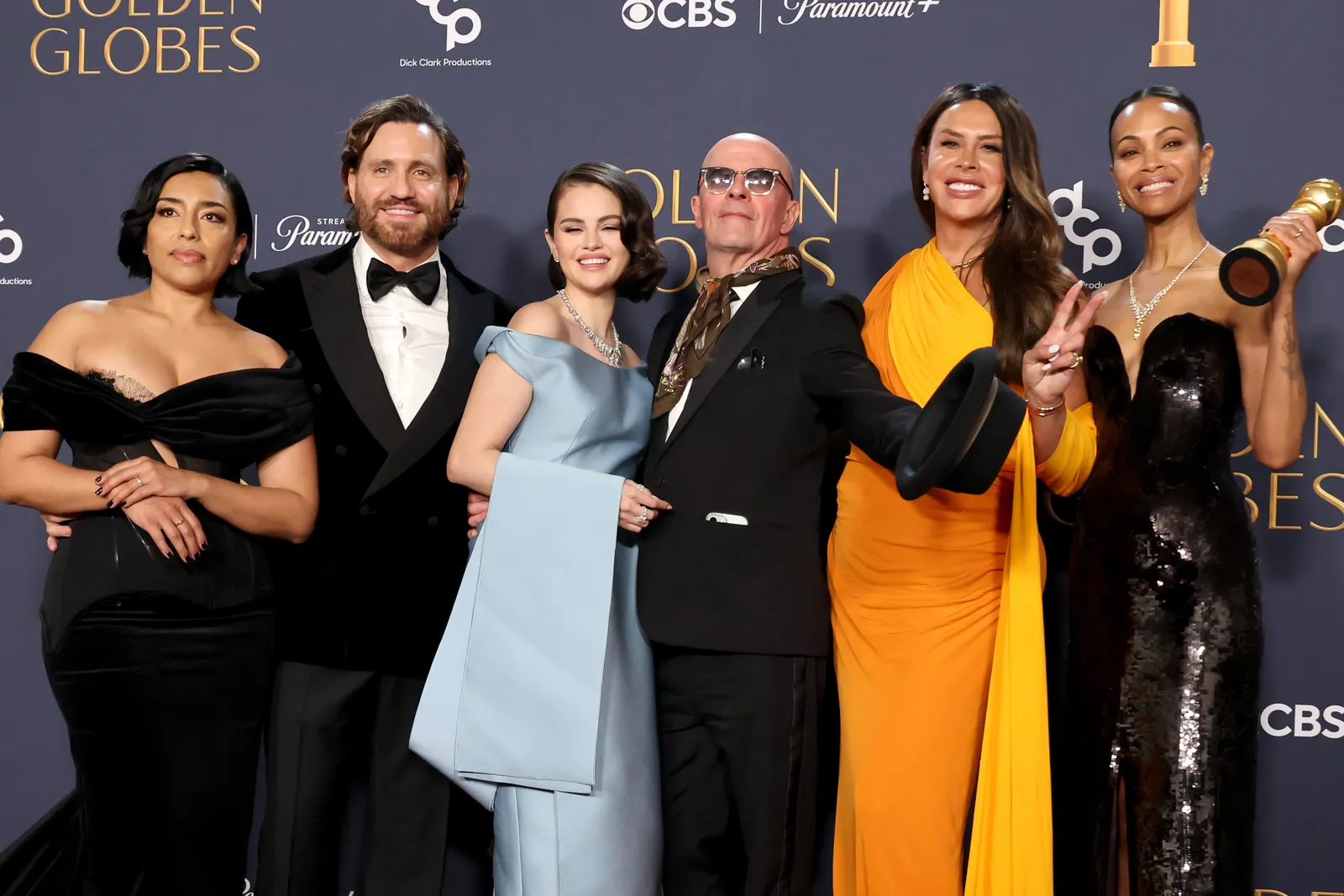 Emilia Pérez-cast bij Golden Globes 2025