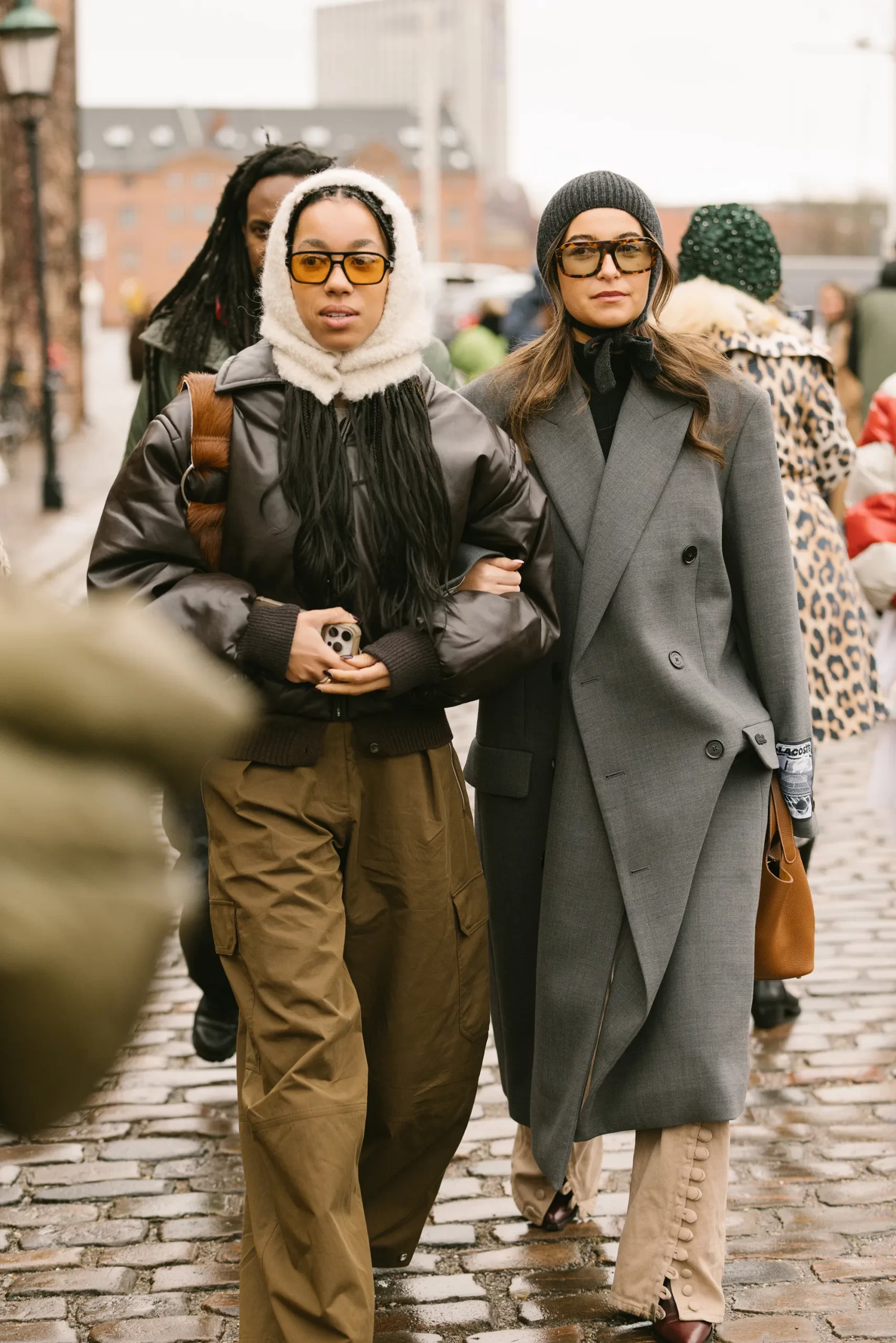 Streetstyle tijdens Copenahagen Fashion Week herfst/winter 2025