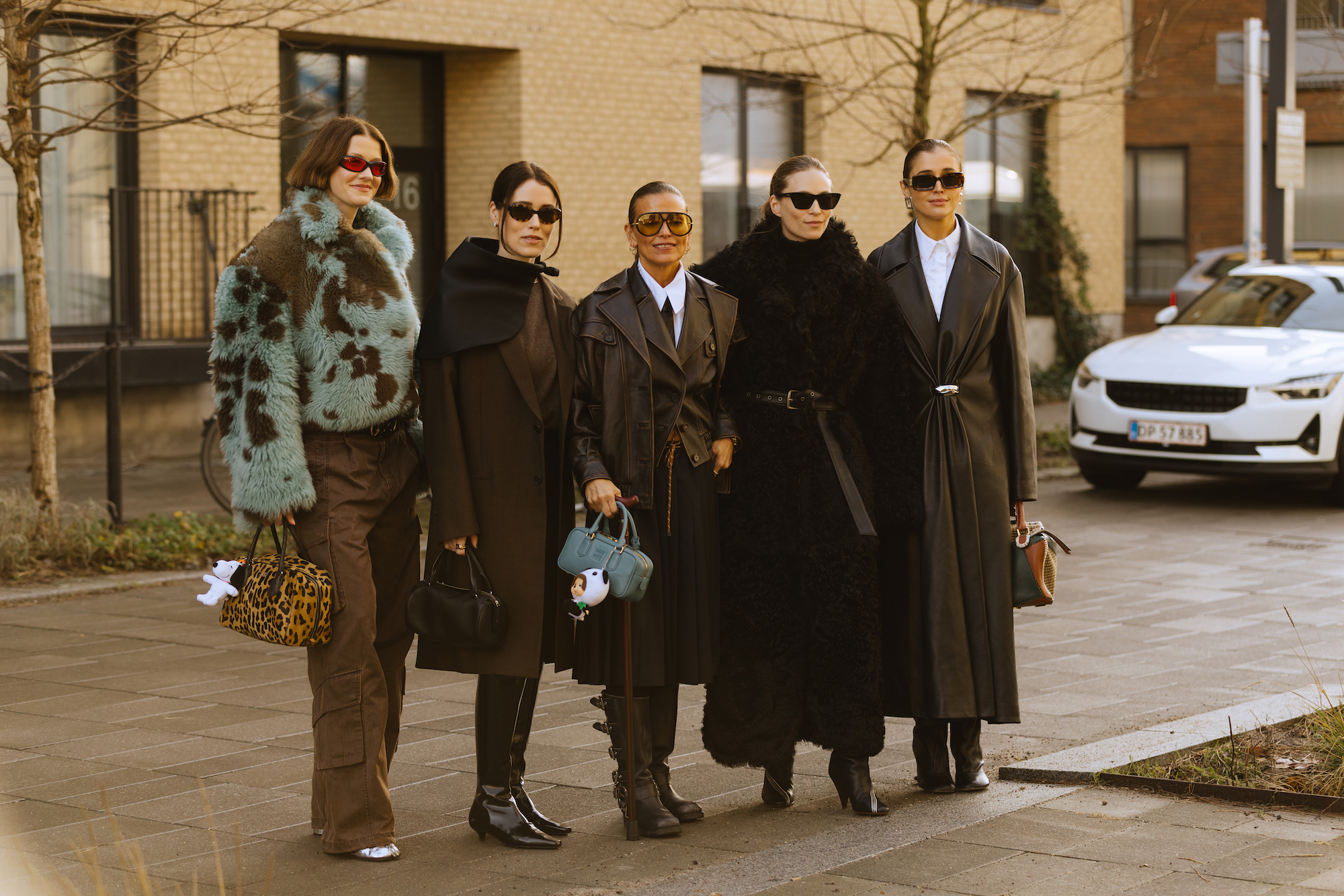 Streetstyle tijdens Copenhagen Fashion Week herfst/winter 2025