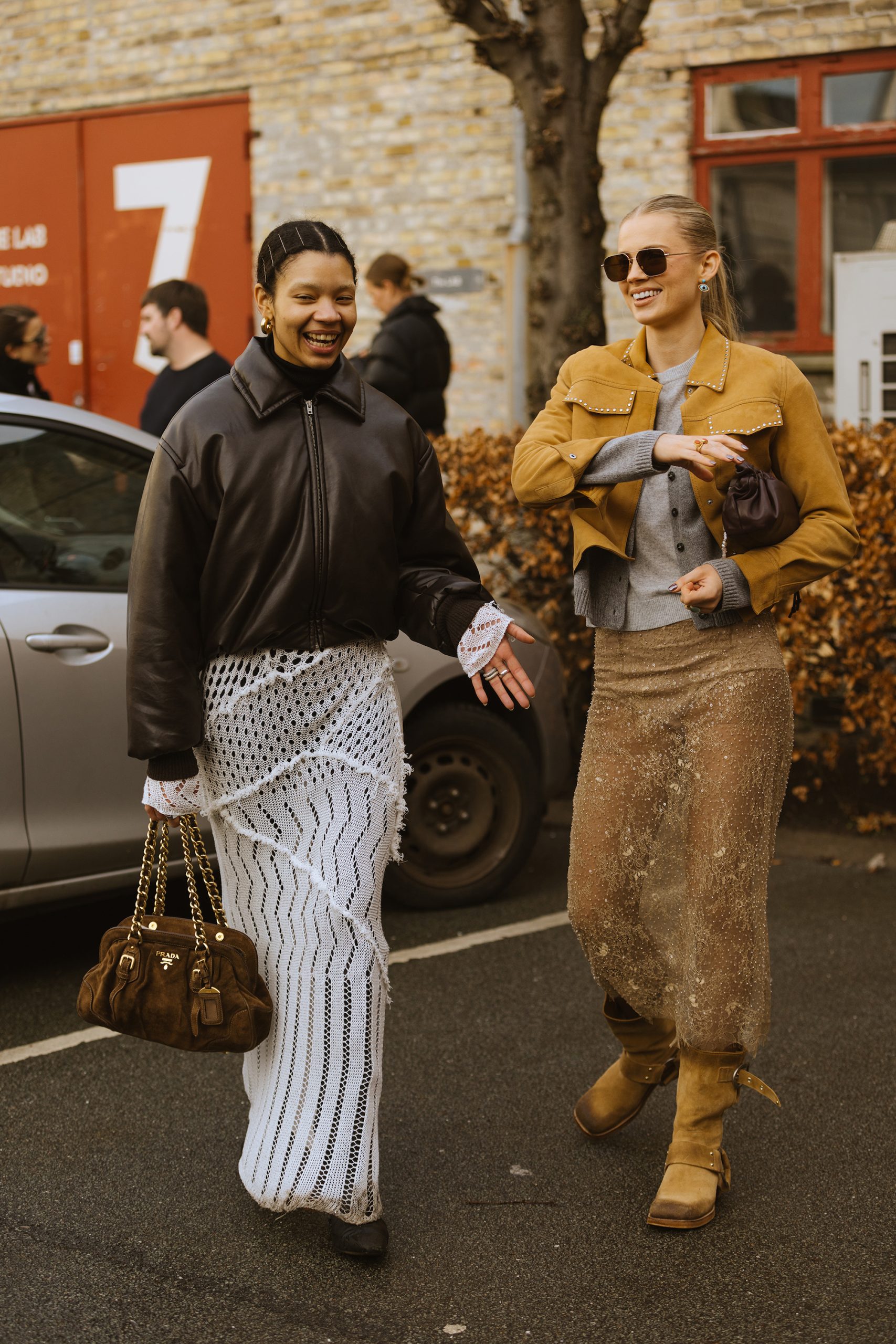 Streetstyle tijdens Copenhagen Fashion Week herfst/winter 2025
