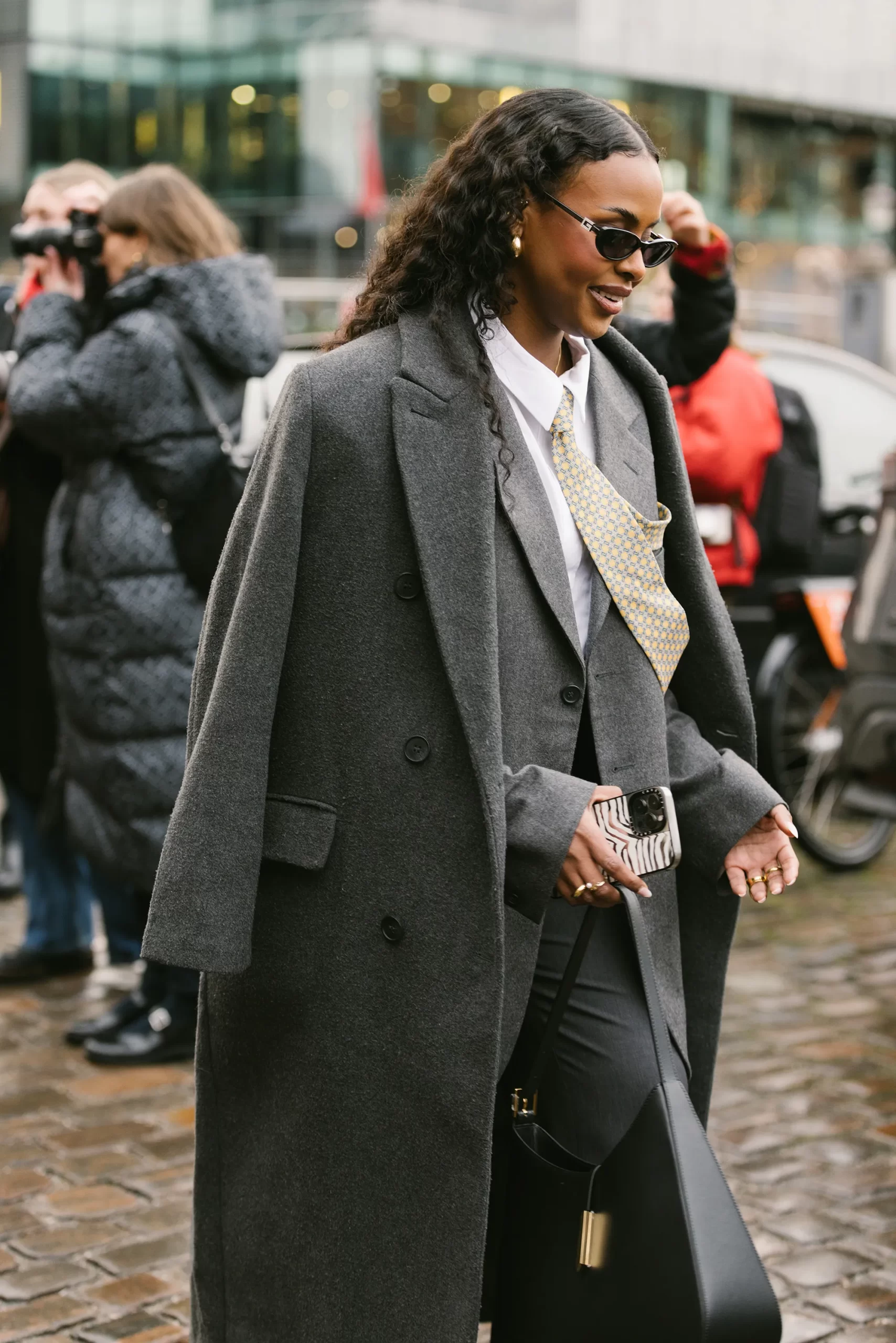 Streetstyle tijdens Copenahagen Fashion Week herfst/winter 2025