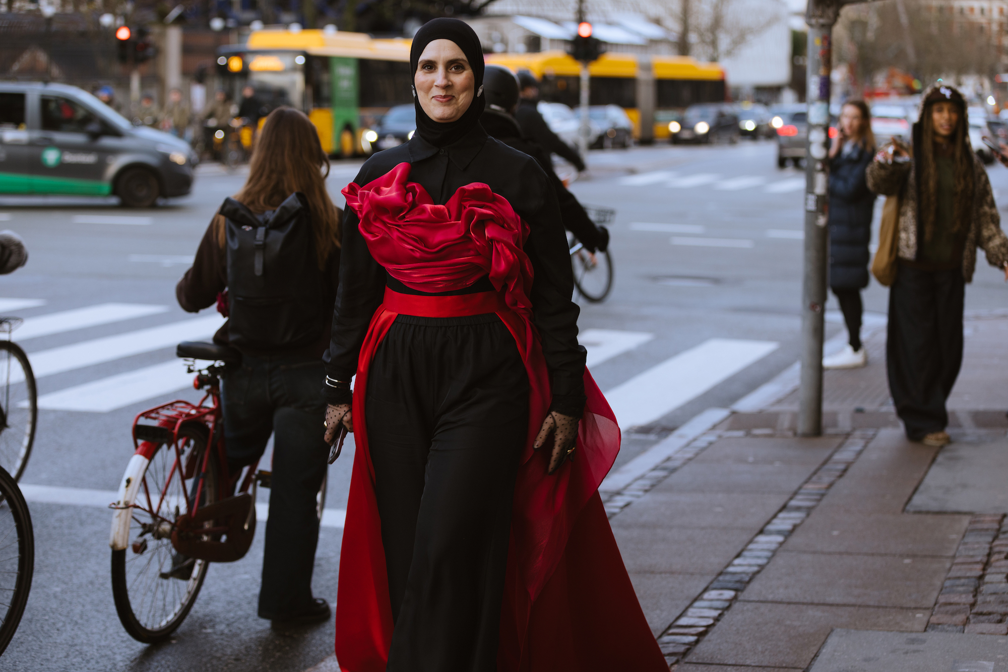 Streetstyle tijdens Copenhagen Fashion Week herfst/winter 2025