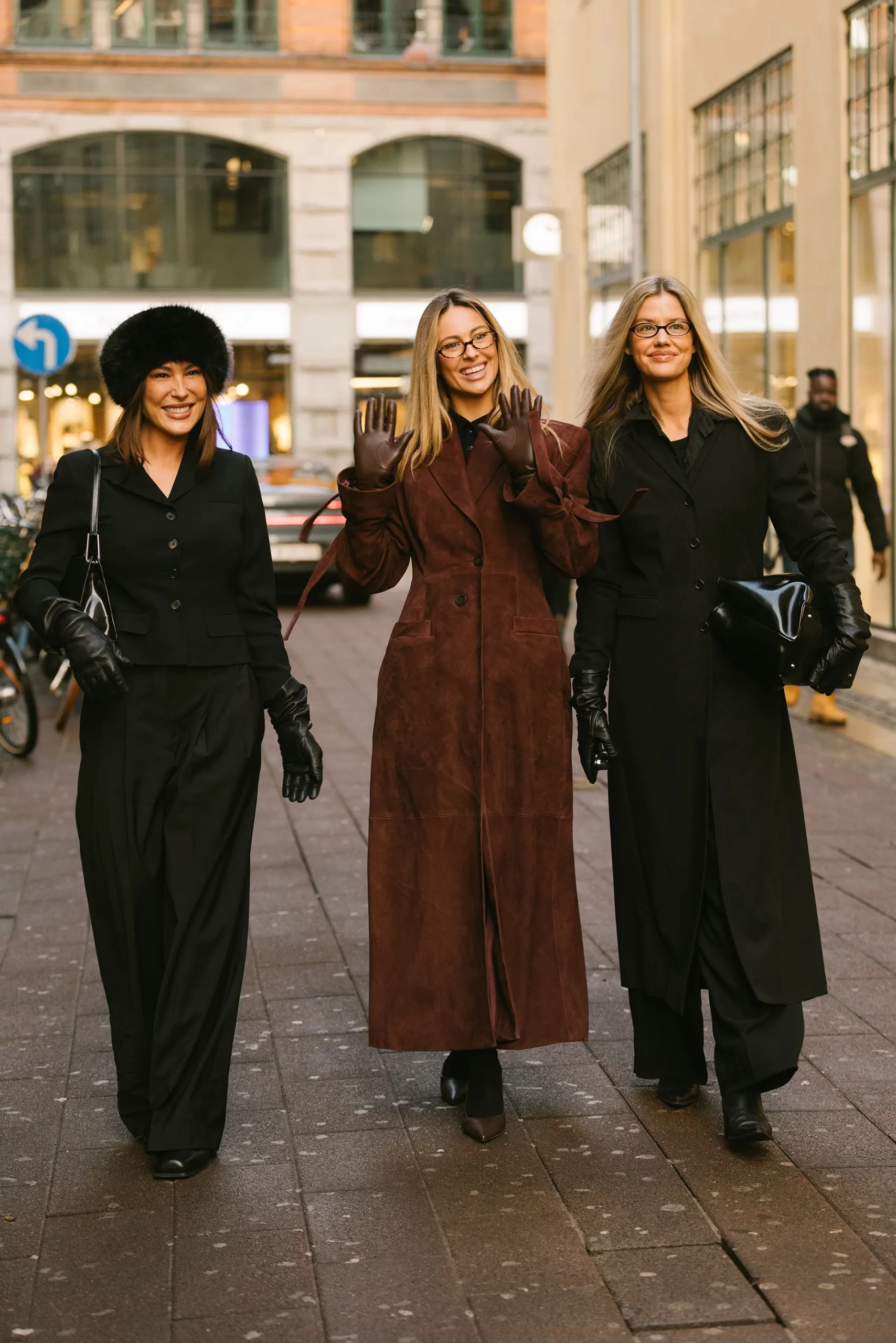 Streetstyle tijdens Copenahagen Fashion Week herfst/winter 2025