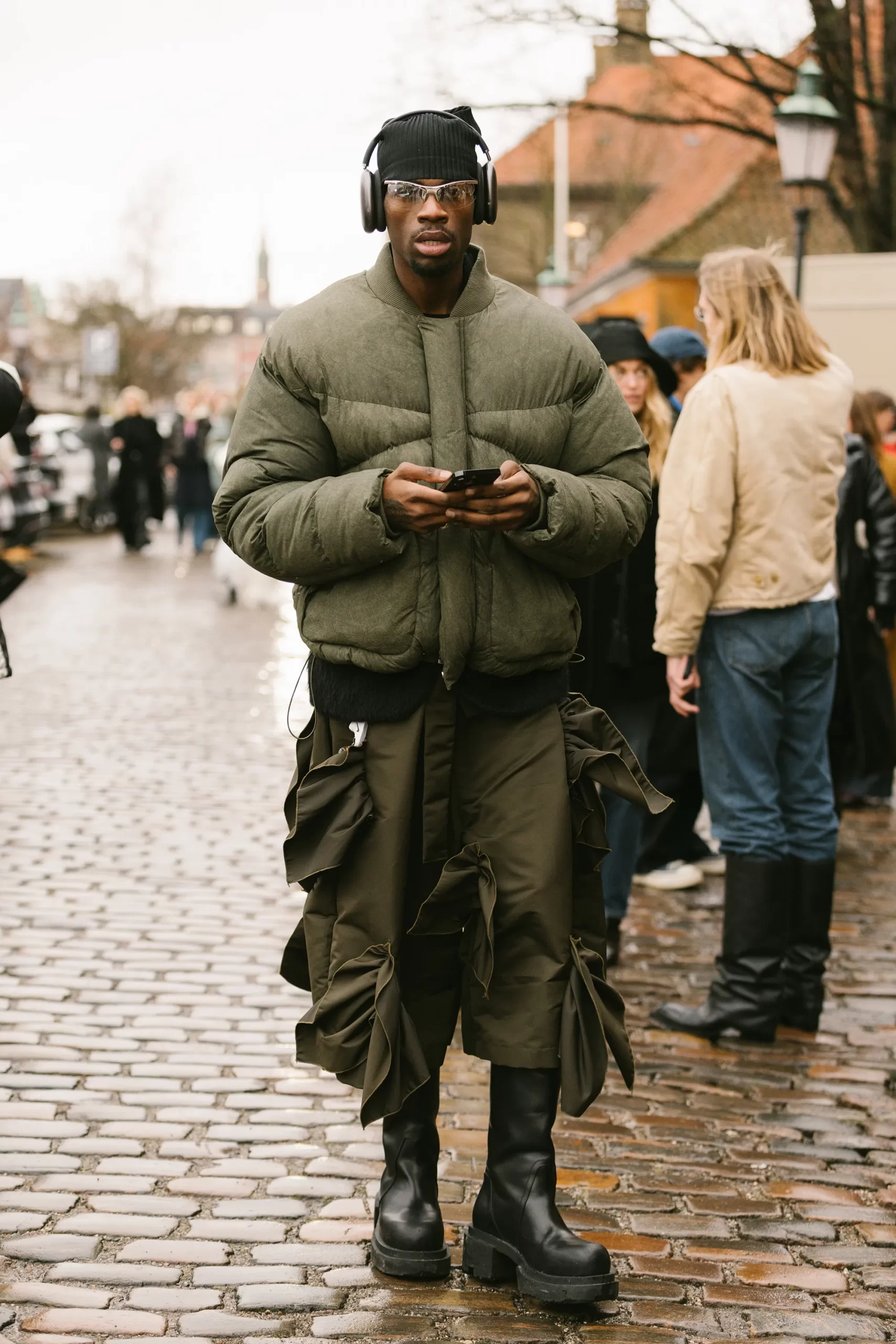 Streetstyle tijdens Copenahagen Fashion Week herfst/winter 2025