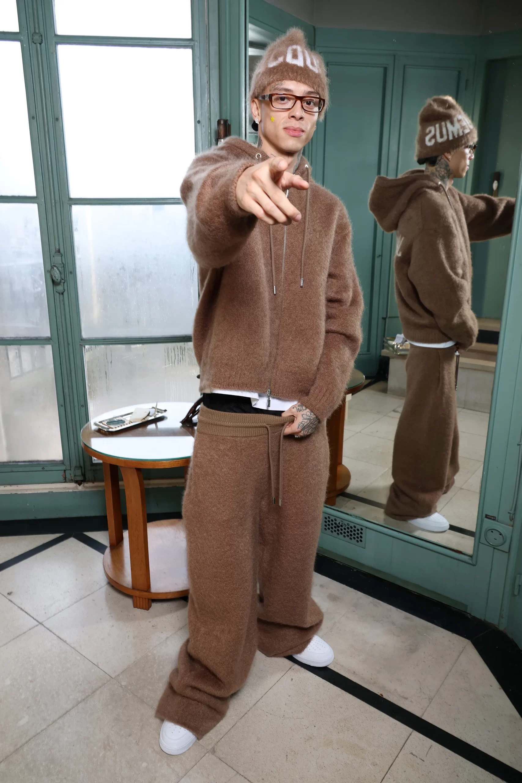 Central Cee bij Jacquemus