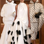 Doutzen Kroes, Irina Shayk en Imaan Hammam bij de Jacquemus-show