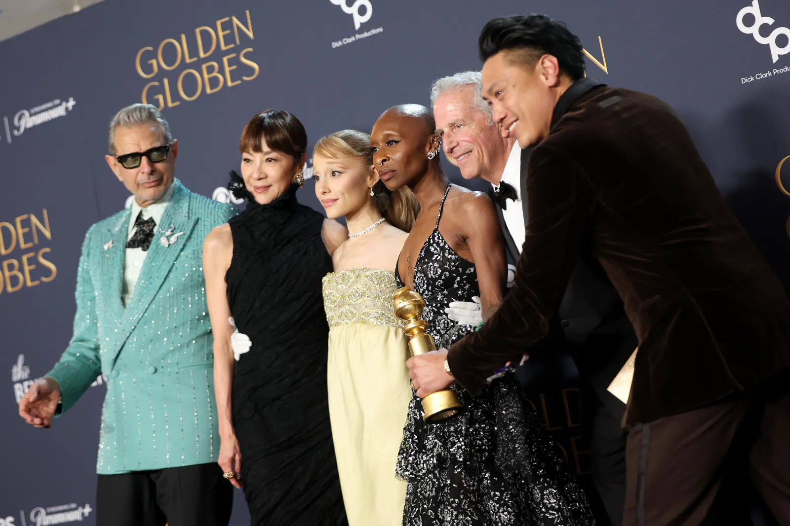 Wicked-cast bij golden globes 2025
