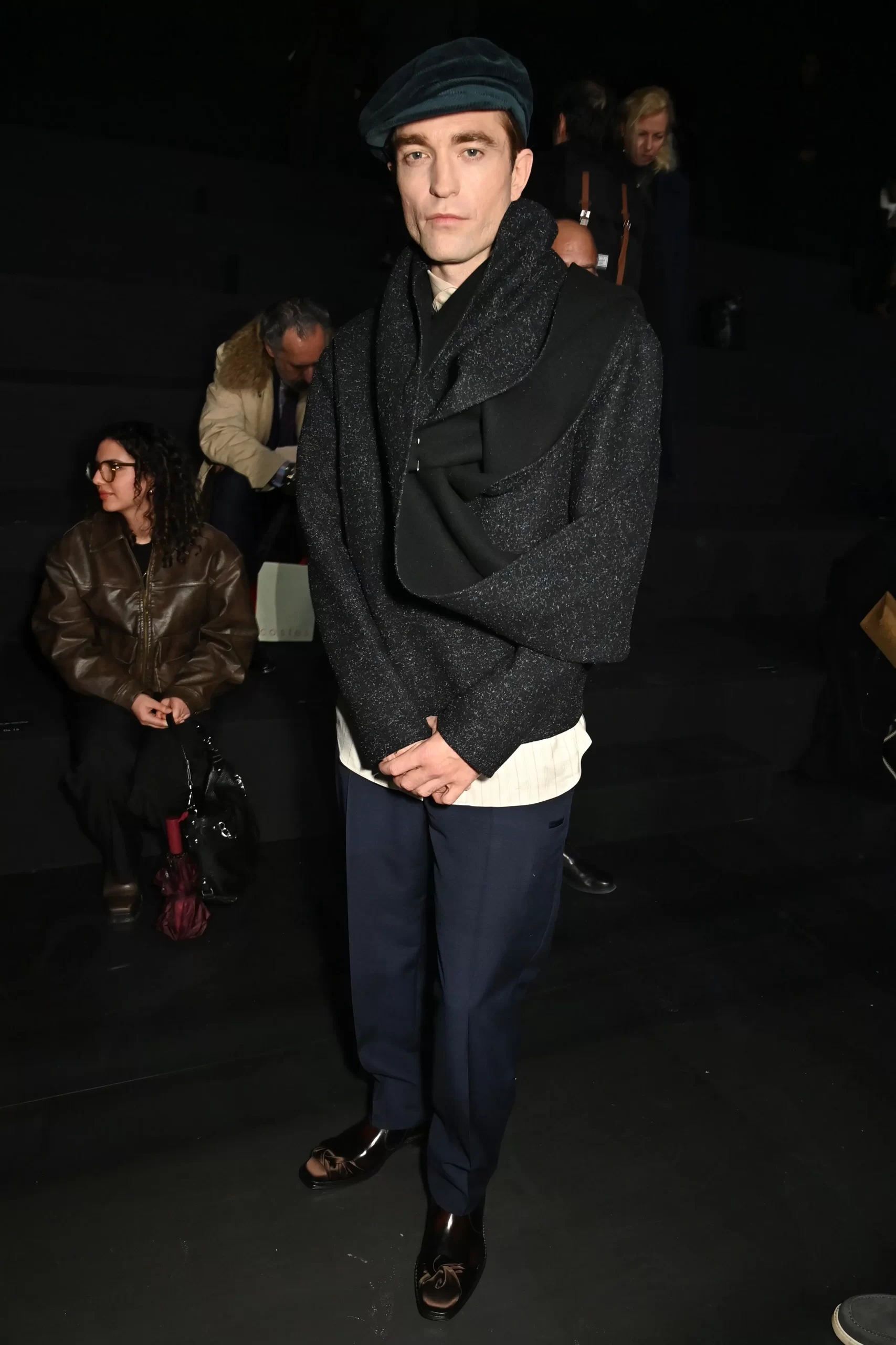 Robert Pattinson bij de Dior-show