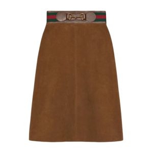 Suède rok Gucci