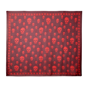 Alexander McQueen skull scarf
