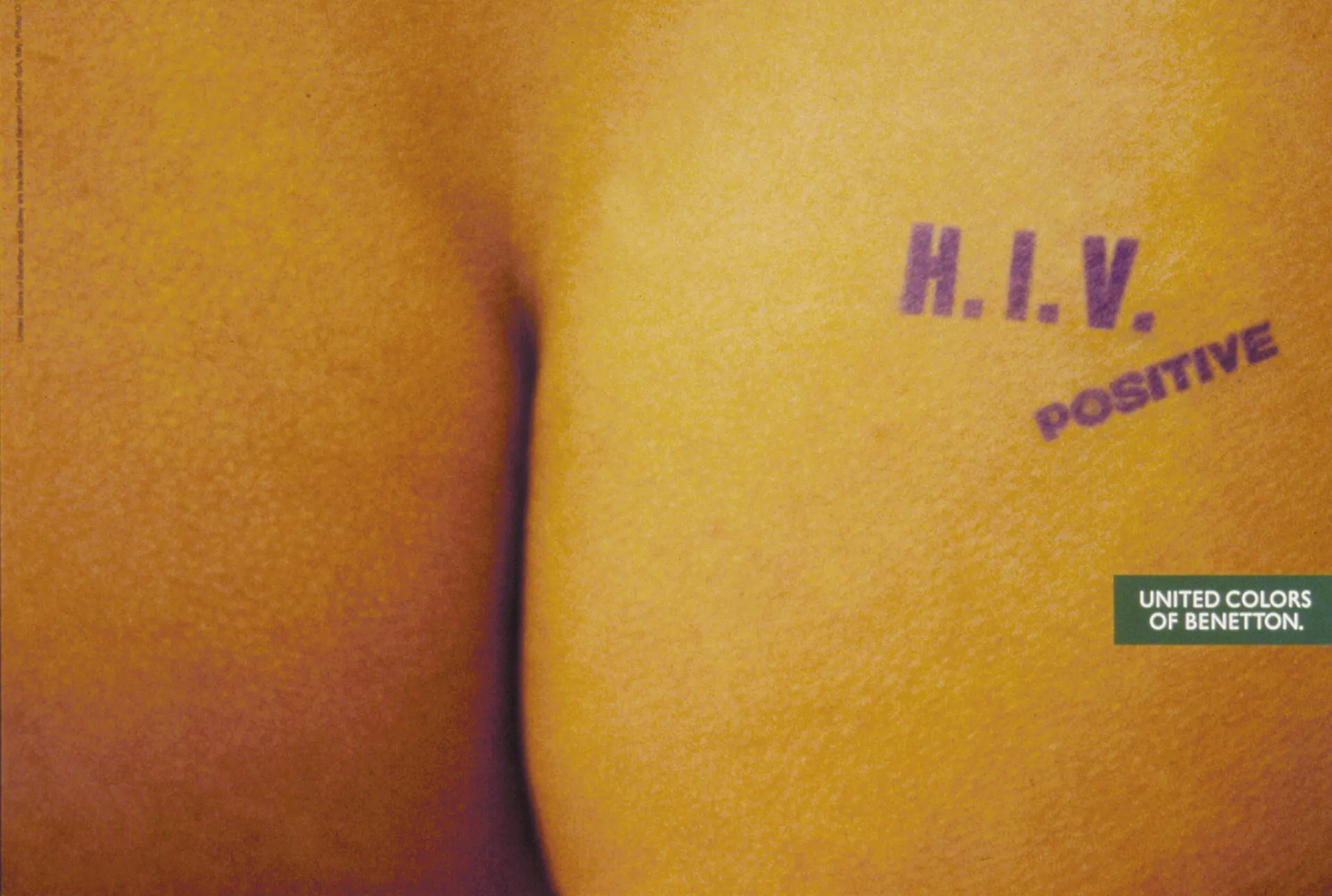 De 'HIV Positive'-campagne van Oliviero Toscani voor Benetton