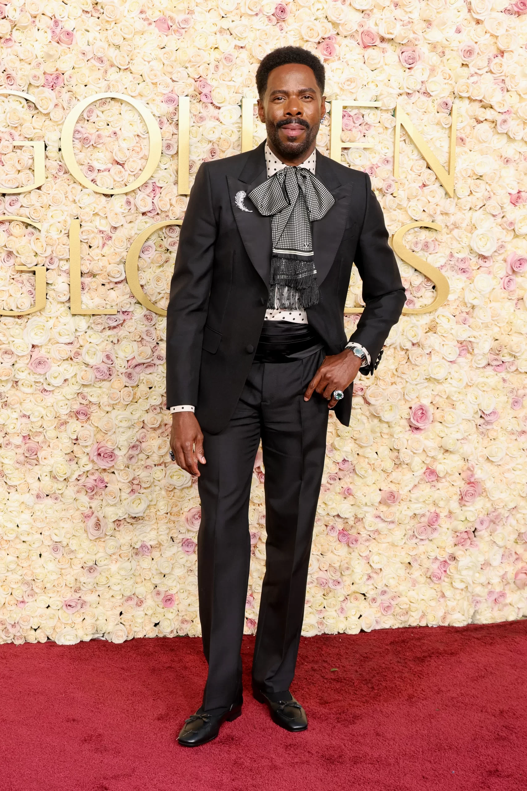 Colman Domingo in Valentino bij de Golden Globes 2025