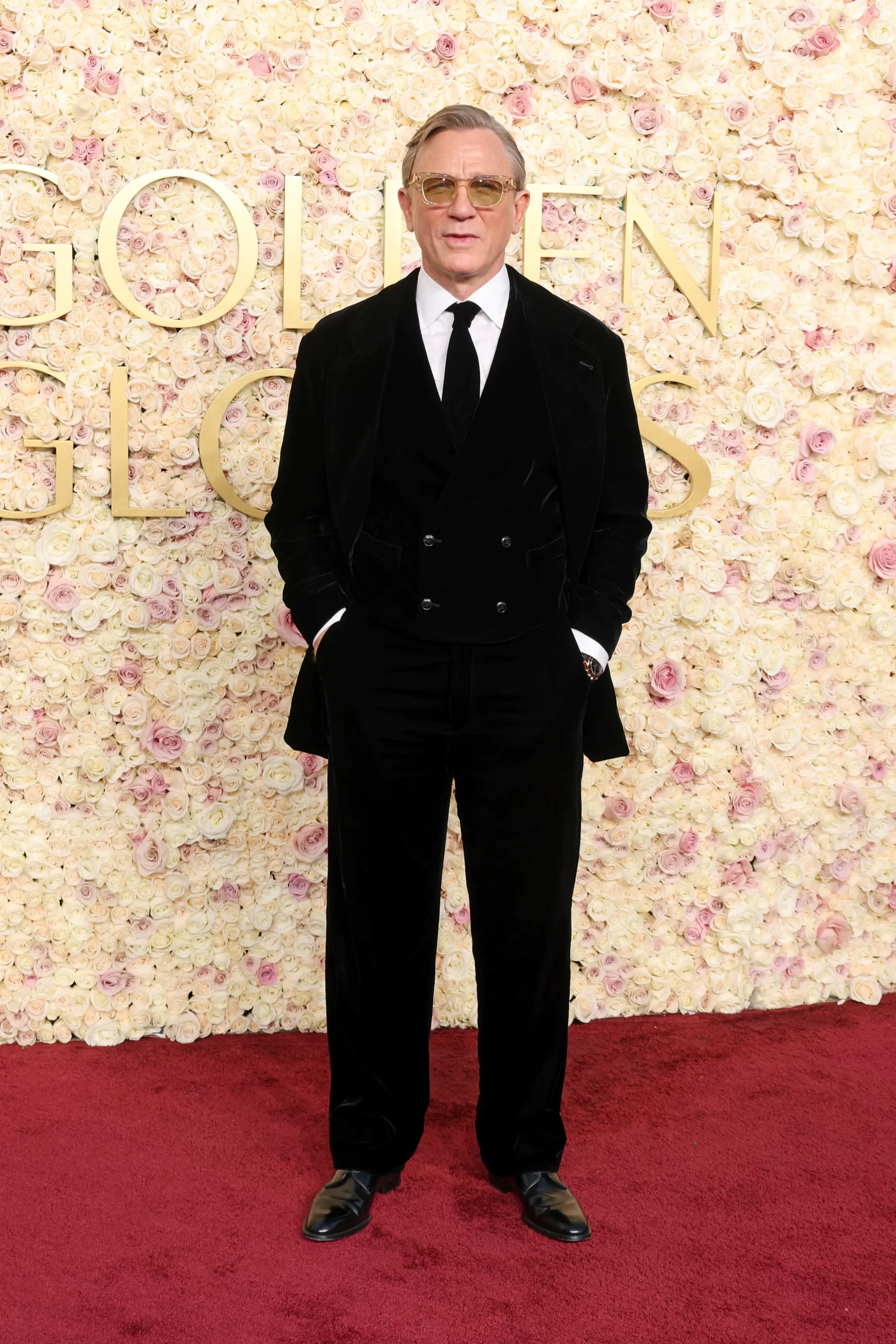 Daniel Craig in Armani bij de Golden Globes 2025