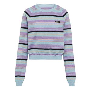 Gestreepte trui Miu Miu voor gestreepte truien