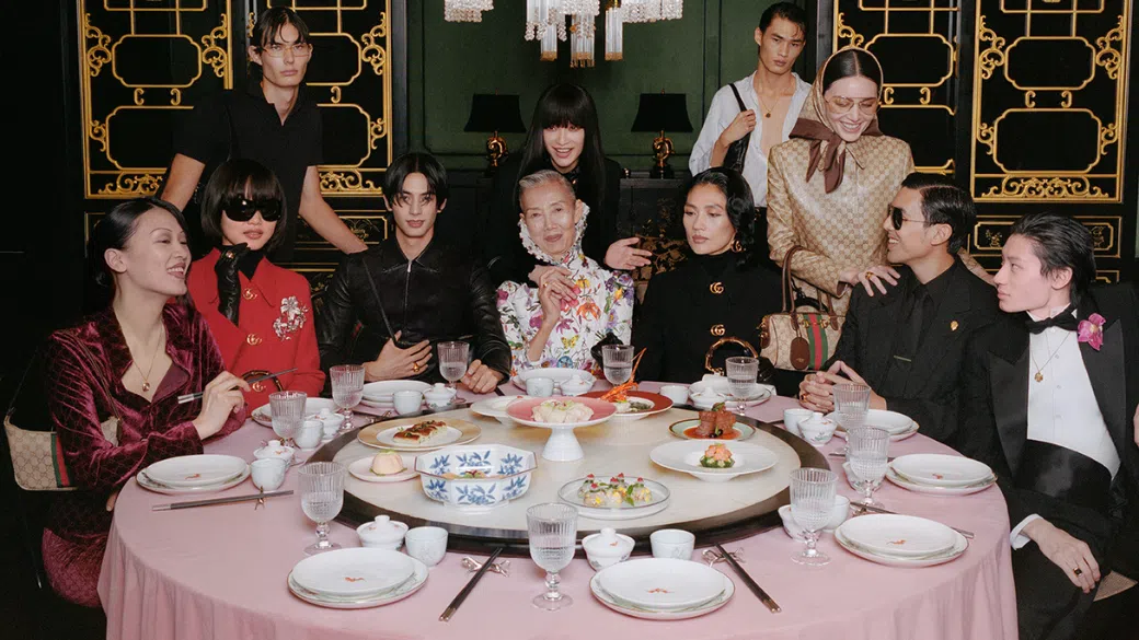 De campagne van Gucci voor het nieuwe Chinese jaar