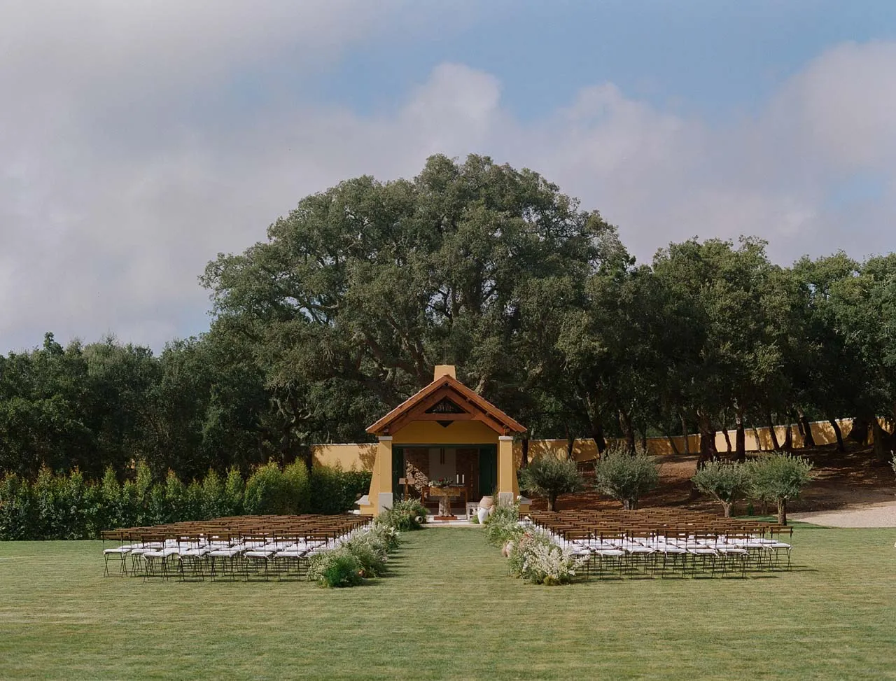 De bruiloft van Matilde Mourinho