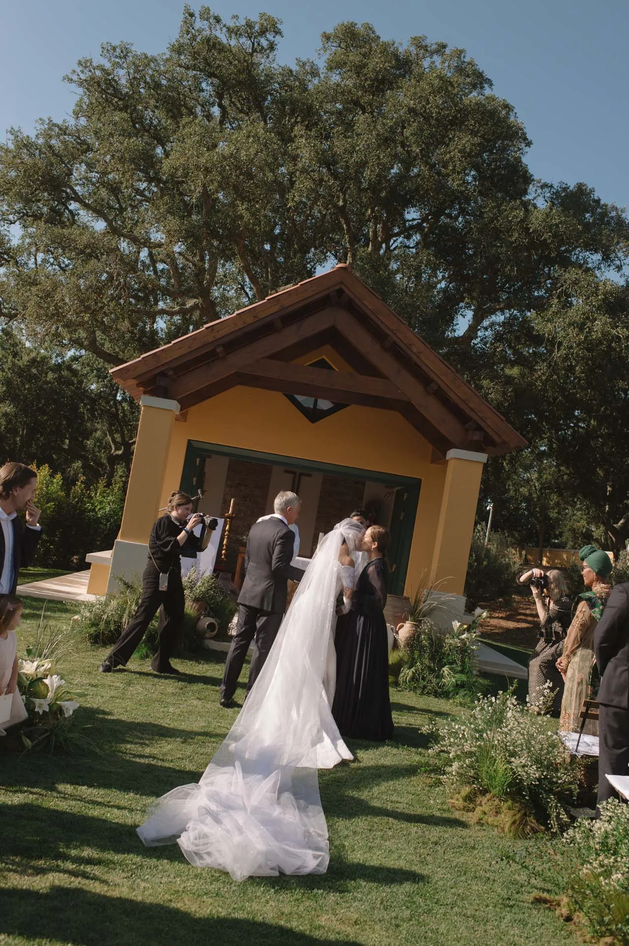 De bruiloft van Matilde Mourinho