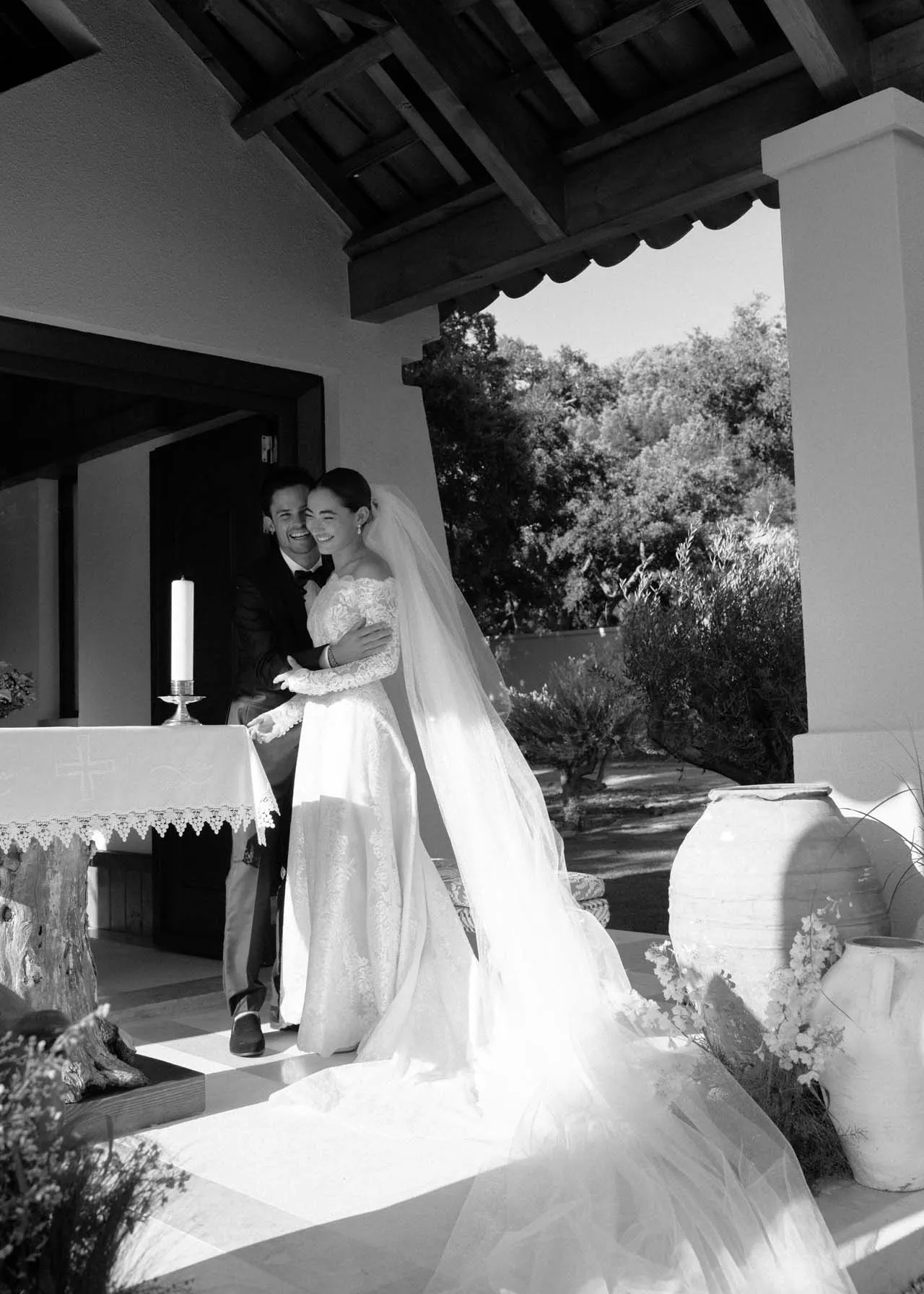 De bruiloft van Matilde Mourinho